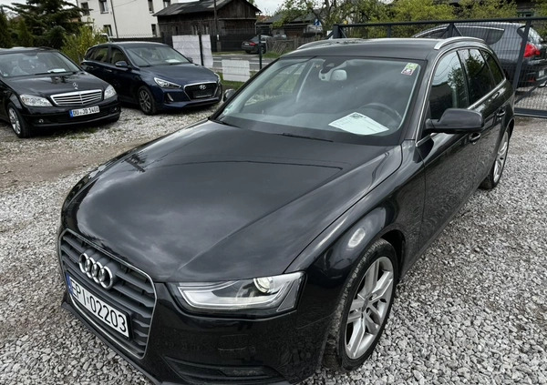 Audi A4 cena 42900 przebieg: 179000, rok produkcji 2012 z Krzepice małe 704